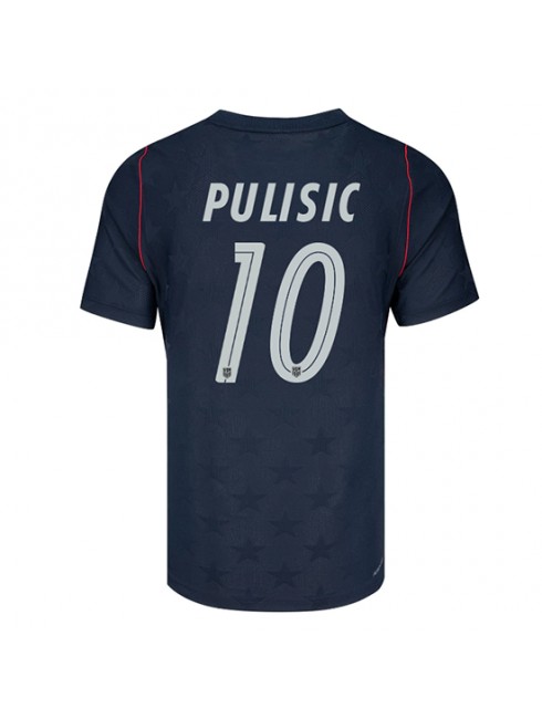 Vereinigte Staaten Christian Pulisic #10 Auswärtstrikot WM 2026 Kurzarm Vereinigte Staaten Christian Pulisic #10 Auswärtstrikot WM 2026 Kurzarm